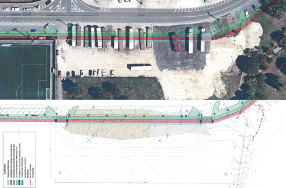 Adjudicada la obra de urbanización del nuevo aparcamiento de vehículos pesados. 