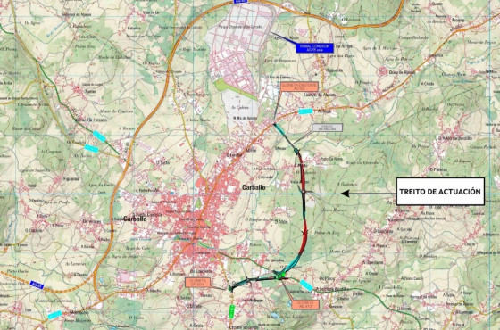 A CEG considera a circunvalación de Carballo unha infraestrutura crave.