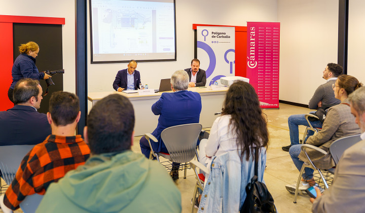 Visita institucional del presidente de la Autoridad Portuaria de Ferrol San Cibrao.