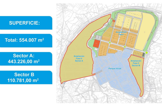 La Xunta adjudica la redacción del proyecto de ampliación del polígono en 554.007 metros cuadrados más.